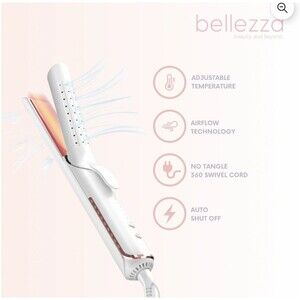 Belleza Airs Gliding 2 In 1 Straightener/Curler COOL air Curling Wond Airglider